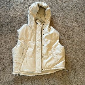 Miou Muse hooded puffer vest